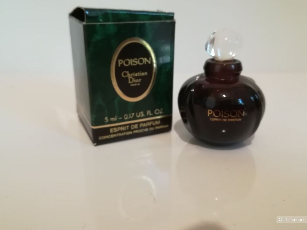 Миниатюра - Poison Esprit de Parfum Christian Dior 5 мл.