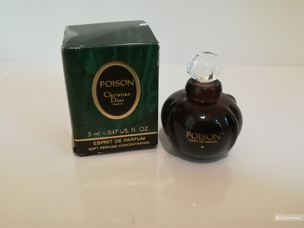 Миниатюра - Poison Esprit de Parfum Christian Dior 5 мл.