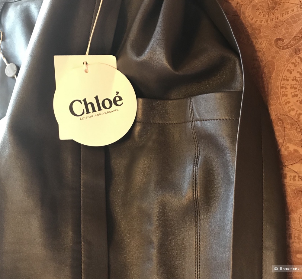 Кожаные шорты Chloe, размер 40FR