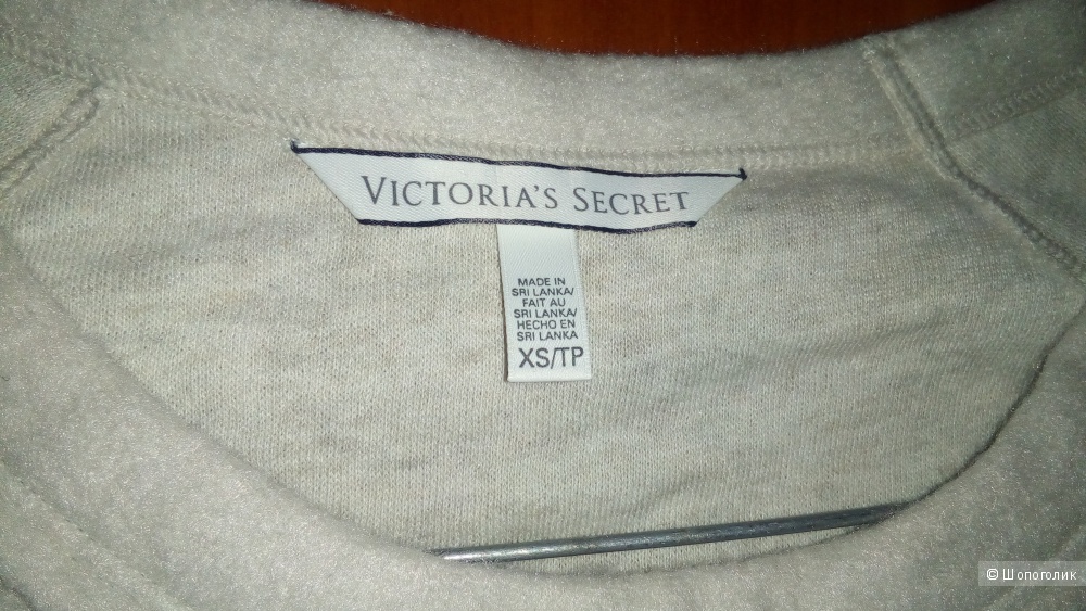 Платье-туника в спортивном стиле Victoria'a Secret размер XS цвет бежевый
