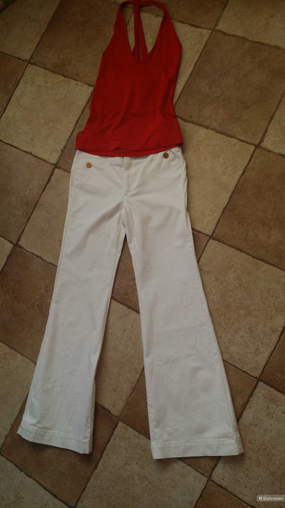 Сет : топ Motivi и джинсы Ipekyol, 44 размер