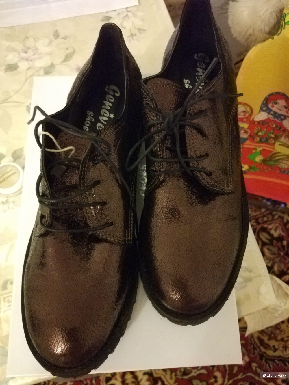 Ботинки на шнурках GENEVE,39