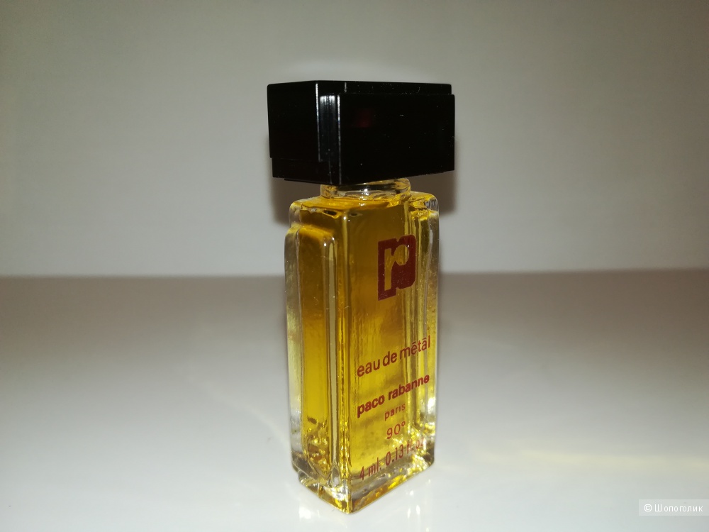 Миниатюра - Eau de Metal Paco Rabanne 4 мл.