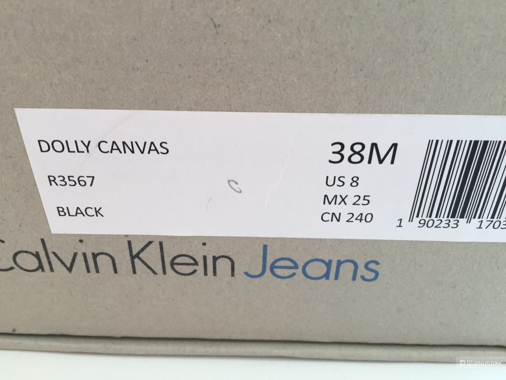 Новые слипоны Calvin Klein Dolly р 37