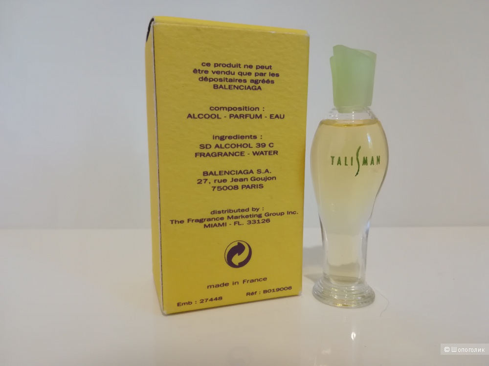 Миниатюра - Talisman Cristobal Balenciaga 5мл.