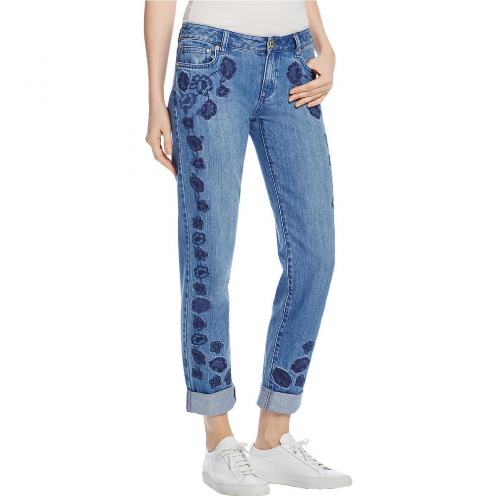 MICHAEL KORS женские джинсы с вышивкой р.44 (2 us)
