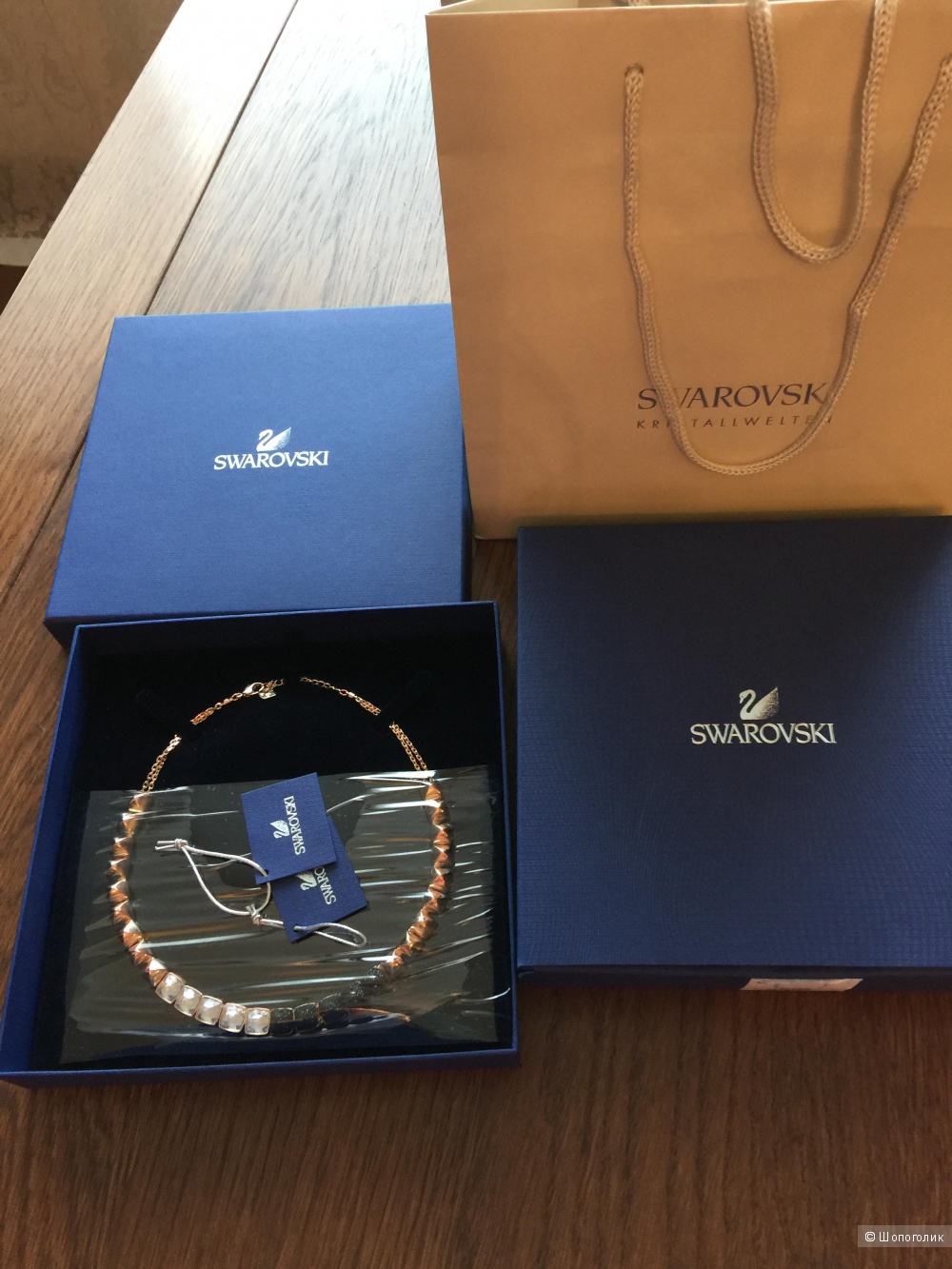Колье Swarovski