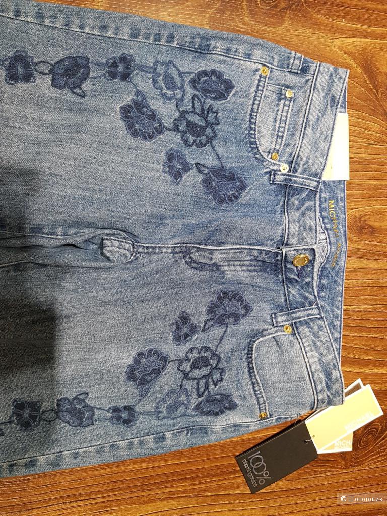 MICHAEL KORS женские джинсы с вышивкой р.44 (2 us)
