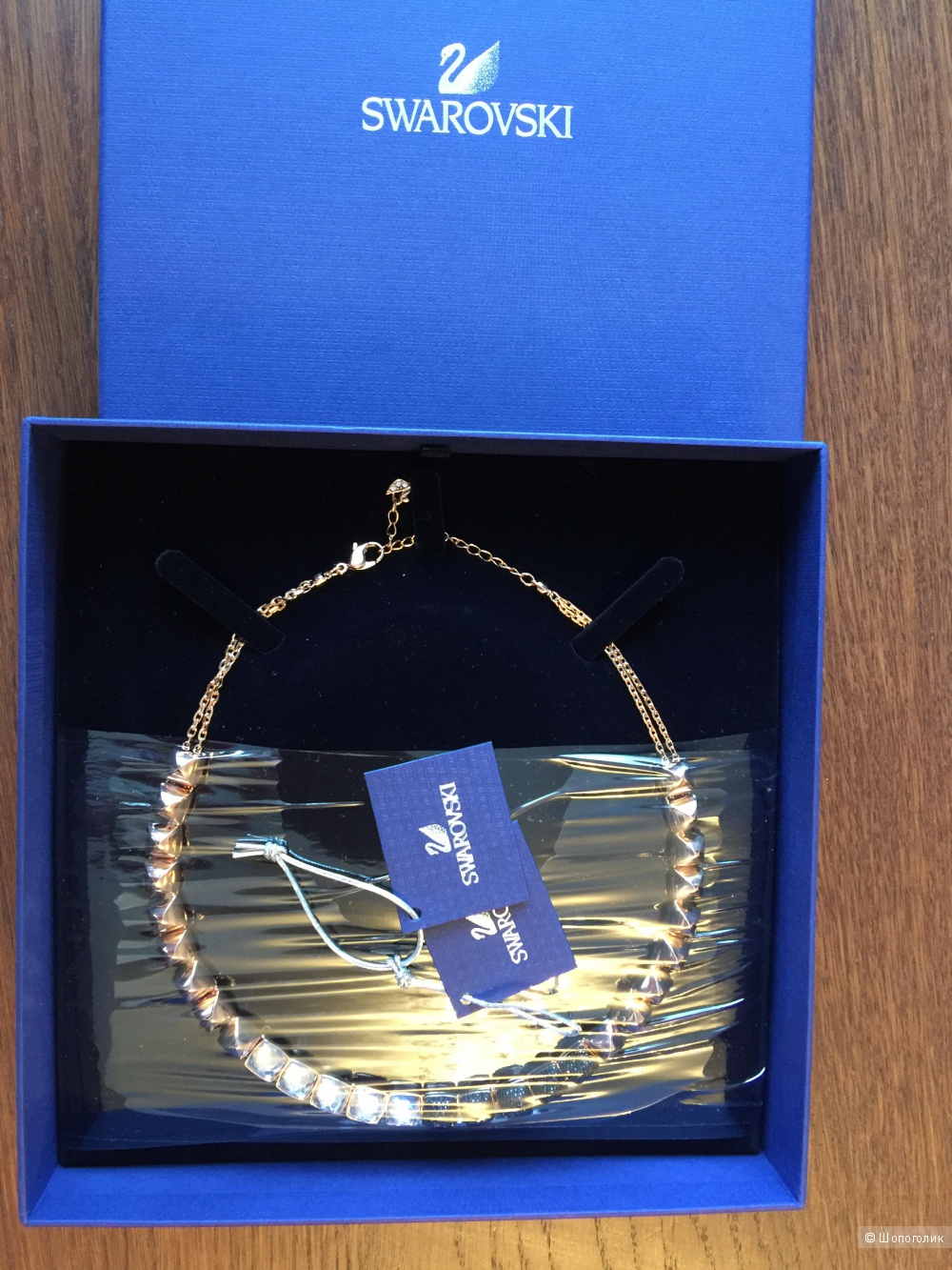Колье Swarovski