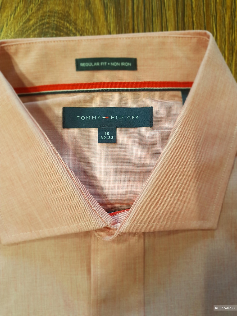 TOMMY HILFIGER мужская рубашка р.48-50 (L)
