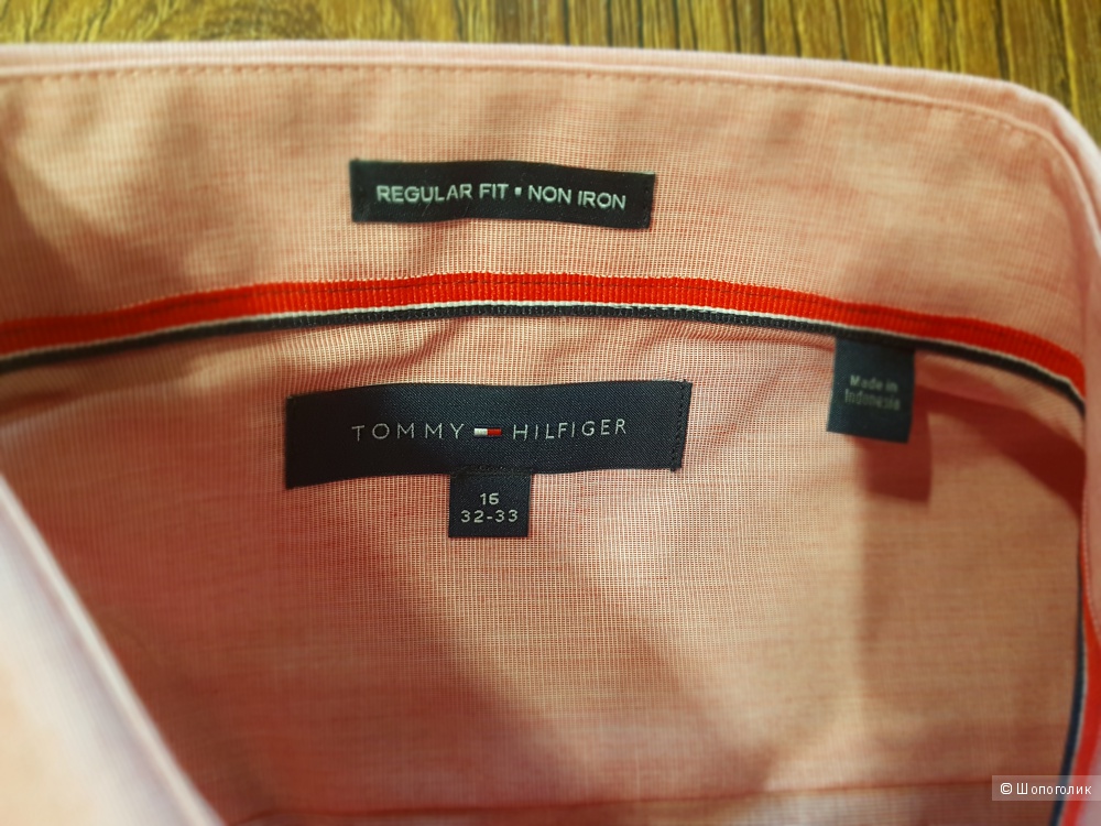 TOMMY HILFIGER мужская рубашка р.48-50 (L)