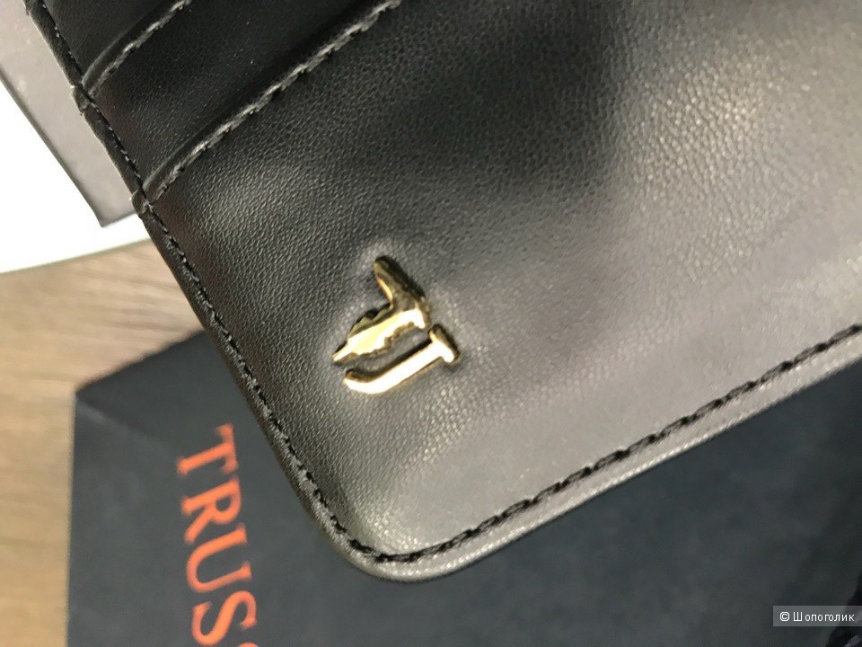 Женский кошелек Trussardi Jeans, размер 18 см х 11 см