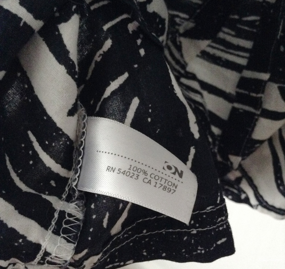 Пляжная хлопковая накидка Old Navy, S
