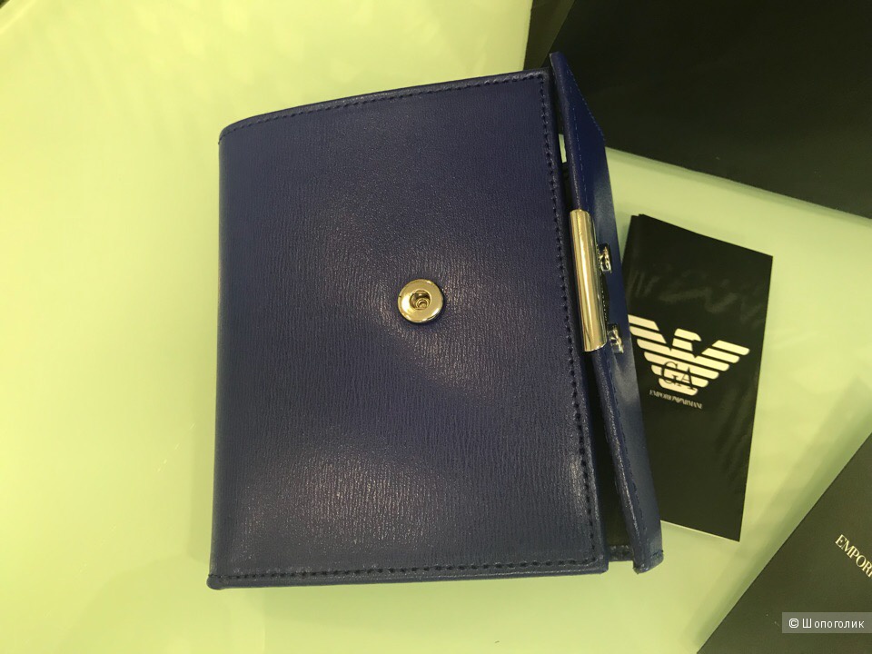 Женский кошелек Emporio Armani, размер 13 см х 11 см