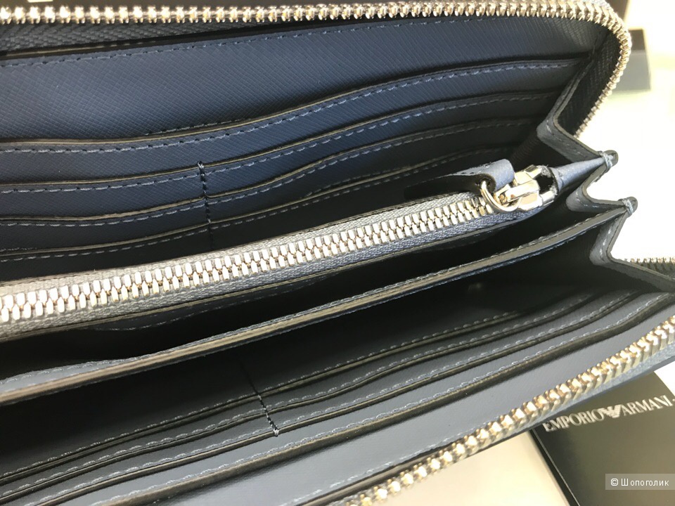 Женский кошелек Emporio Armani, размер 19 см х 10,5 см