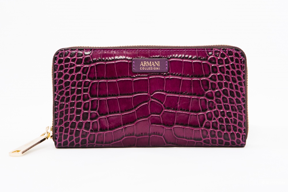 Женский кошелек Armani Collezioni, размер 19,5 см х 10 см