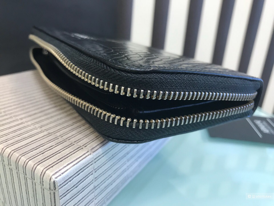 Женский кошелек Armani Collezioni, размеры 18,5 см х 9,5 см