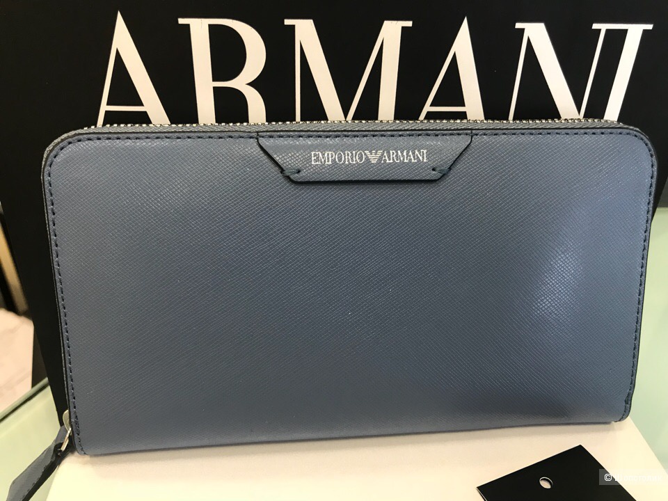 Женский кошелек Emporio Armani, размер 19 см х 10,5 см