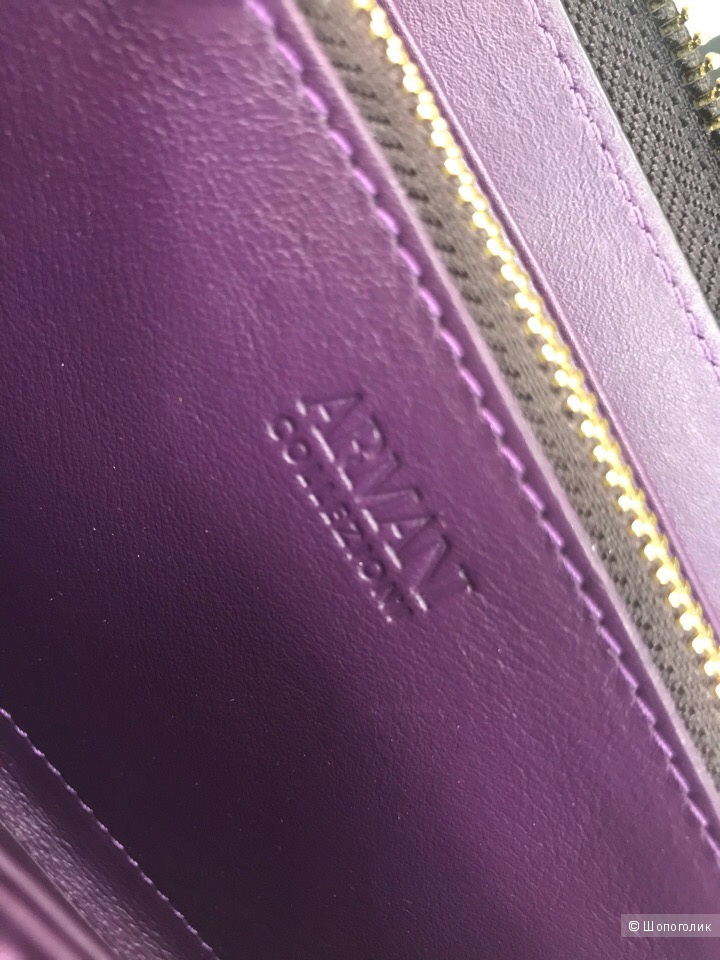 Женский кошелек Armani Collezioni, размер 19,5 см х 10 см