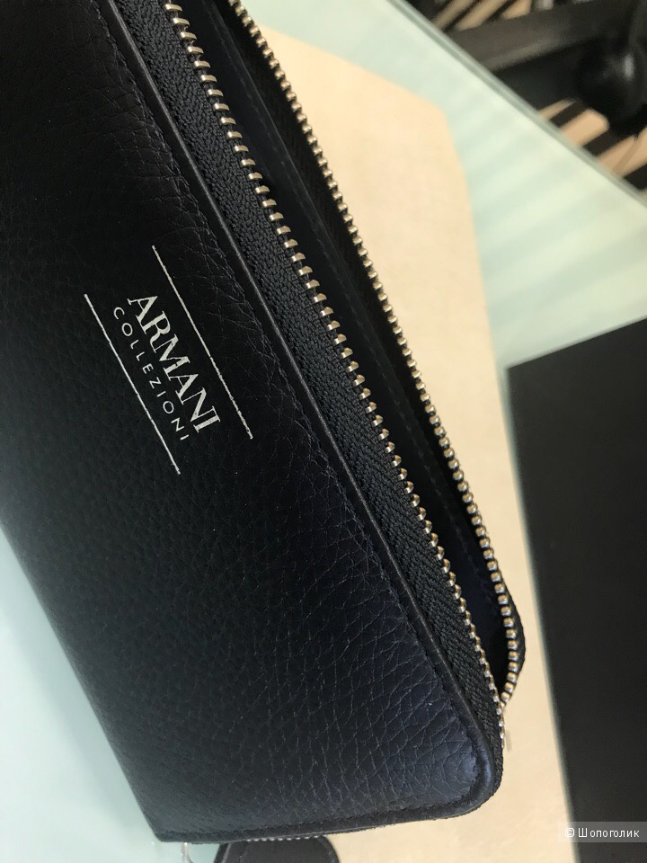 Женский кошелек Armani Collezioni, размер 18,5 см х 9,5 см