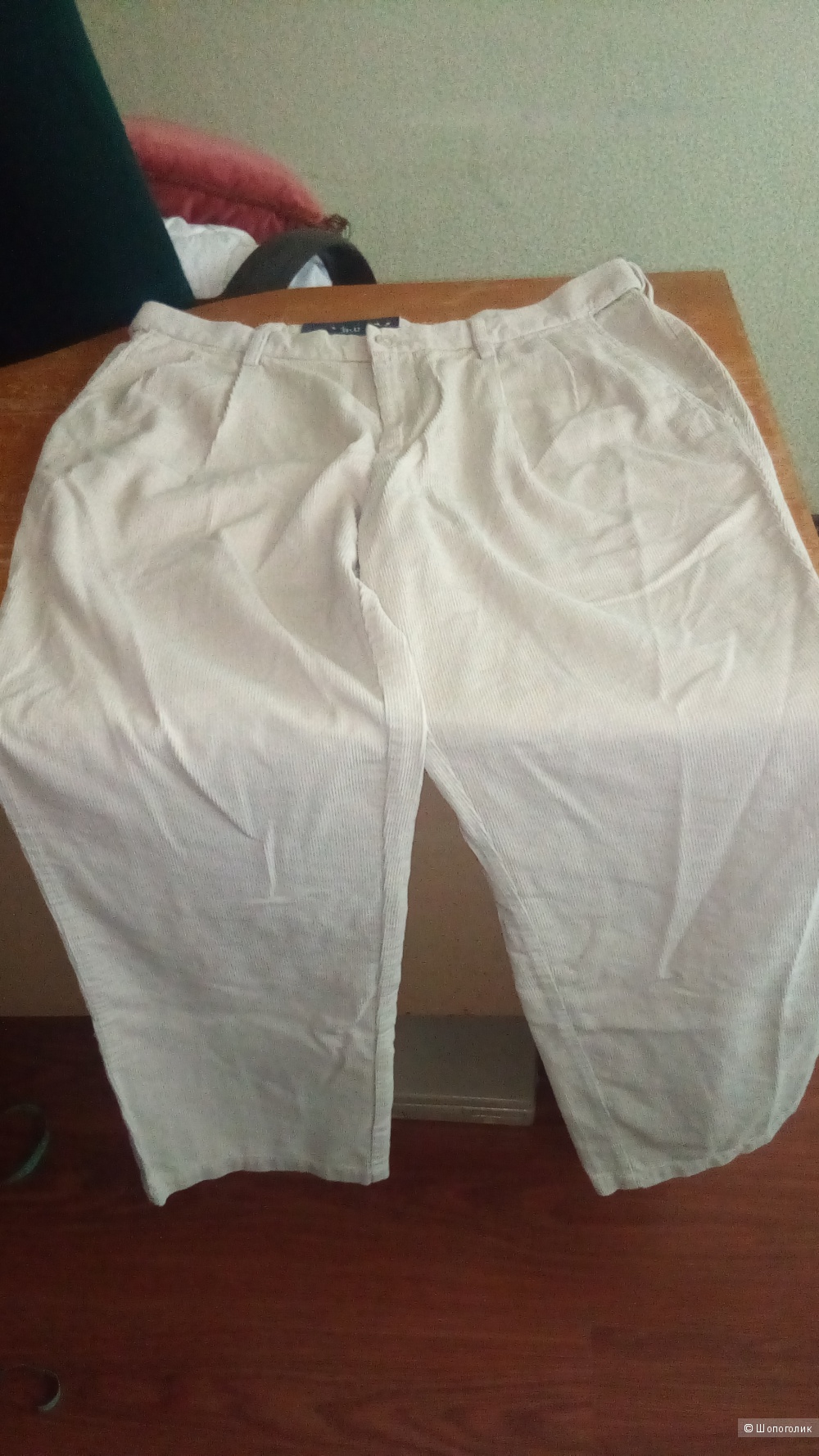 Джинсы вельветовые с Kohls мужские 34/32
