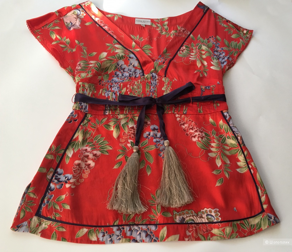 Сет из 3-х вещей: блузки Evona, блузки KAREN MILLEN и юбки Juneout California Vintage размер 44-46(М)