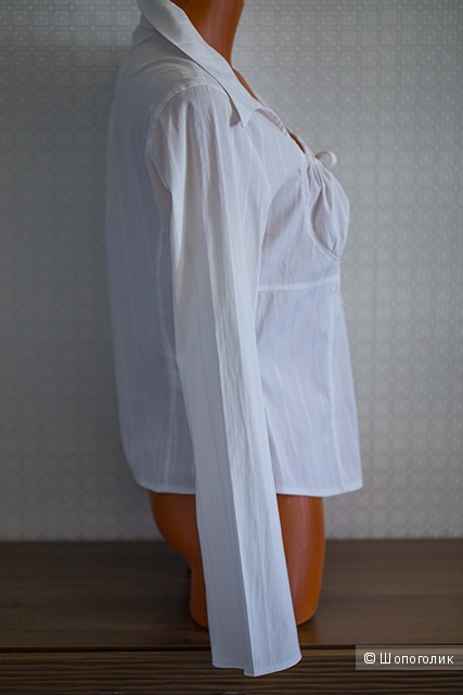 Блузка женская белая, размер 44-46