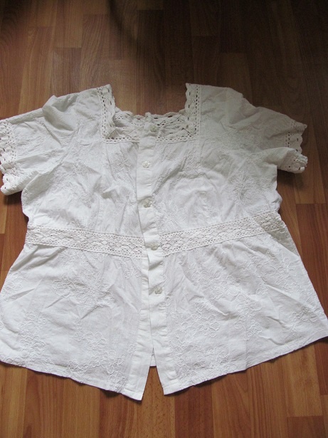 Блуза хлопковая, разм. 54+