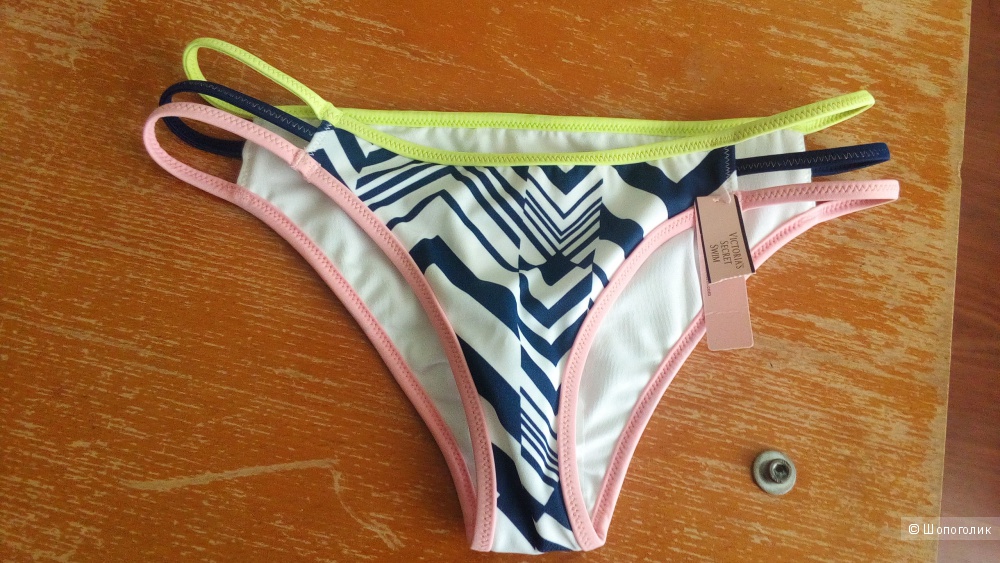 Плавки Victoria's Secret XS Ink Blot Geo (9YK)