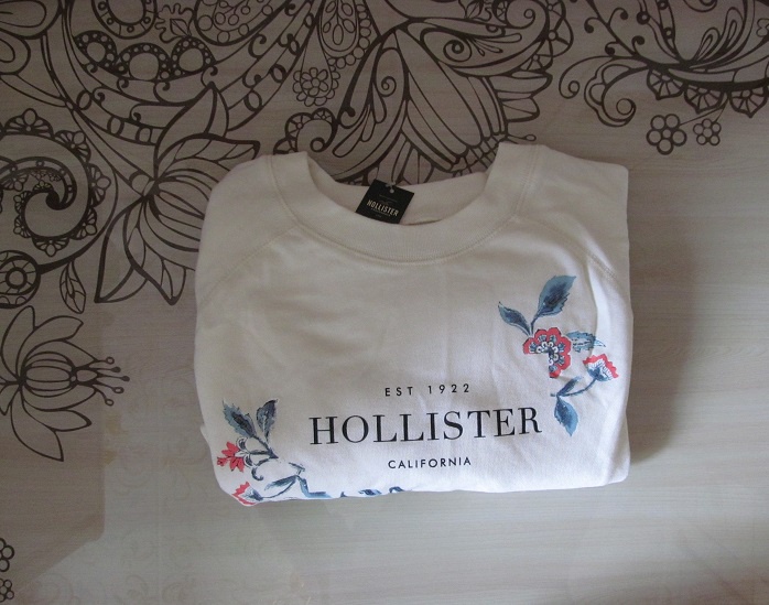 Свитшот, разм.s, hollister
