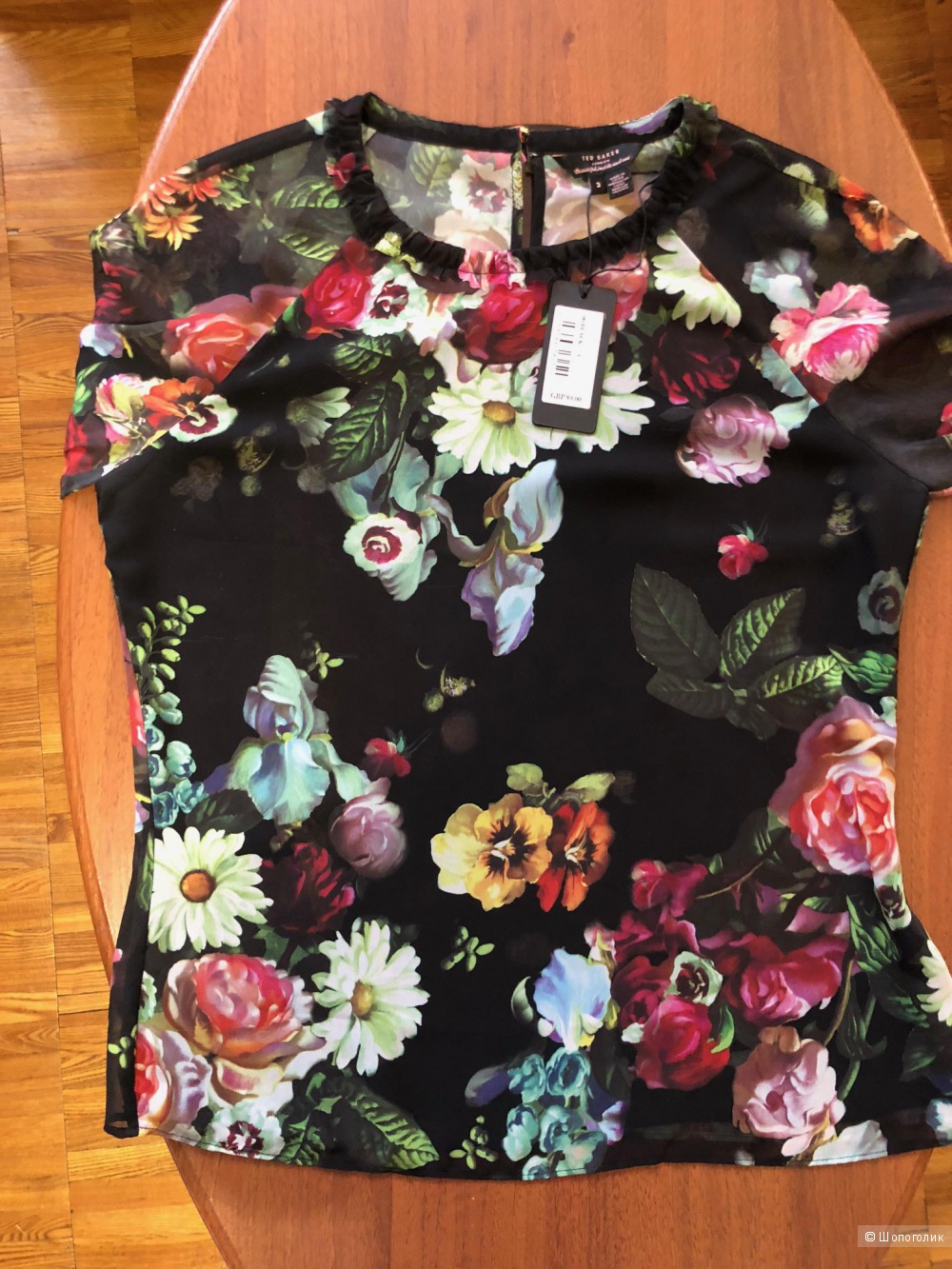 Блузка Ted Baker oil painting top размер 3 / рос.44-46