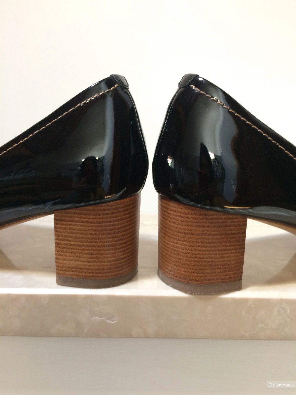 Чёрные туфли  Carlo Pazolini, размер 38-39
