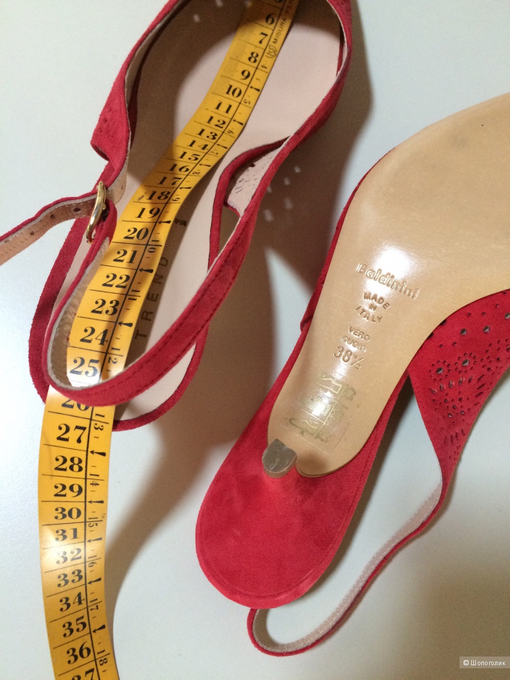Красные туфли Baldinini,размер 38