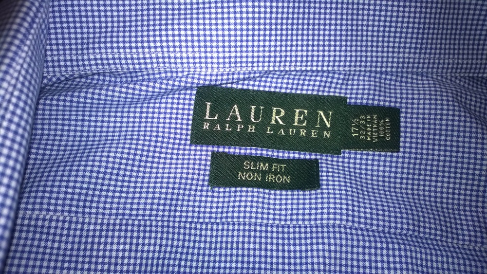 Мужская рубашка Ralph Lauren 17,5