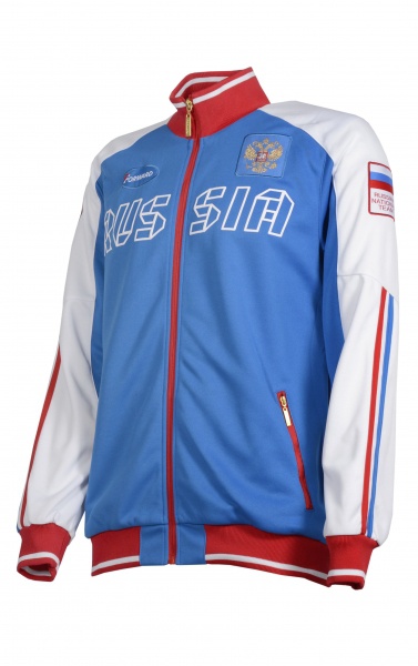 Костюм спортивный мужской (голубой/белый), FORWARD, XL/182 (RUS 50-52)