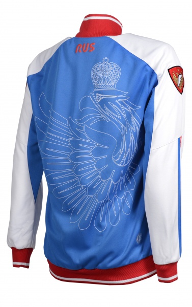 Костюм спортивный мужской (голубой/белый), FORWARD, XL/182 (RUS 50-52)