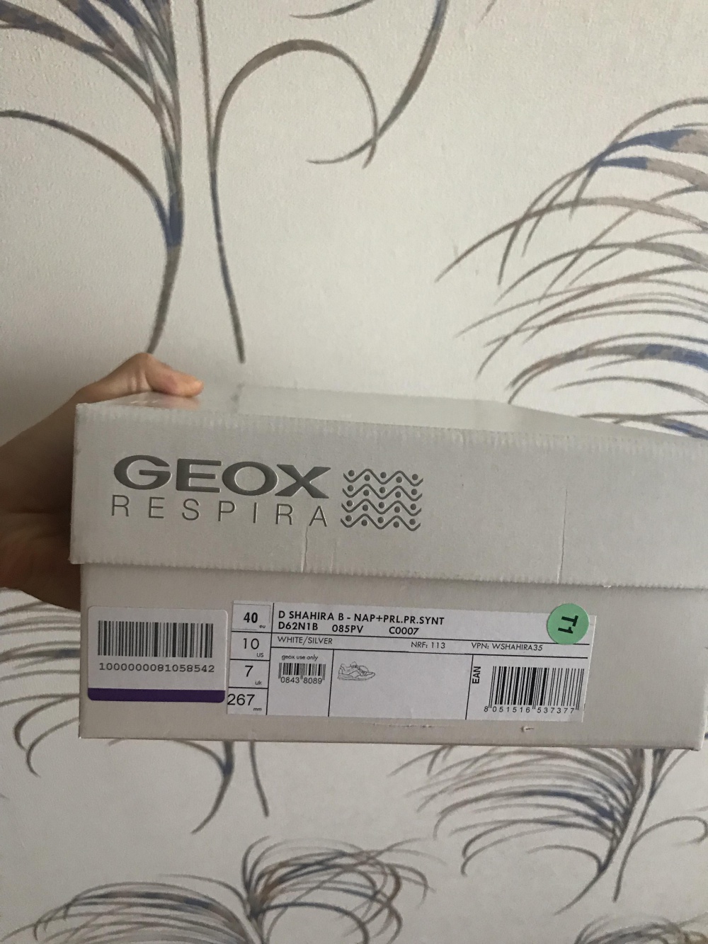 Кроссовки Geox, размер 40