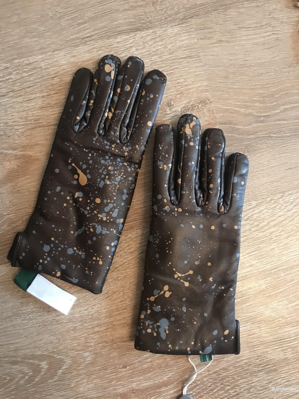 Кожаные перчатки Fingers Venezia размер М