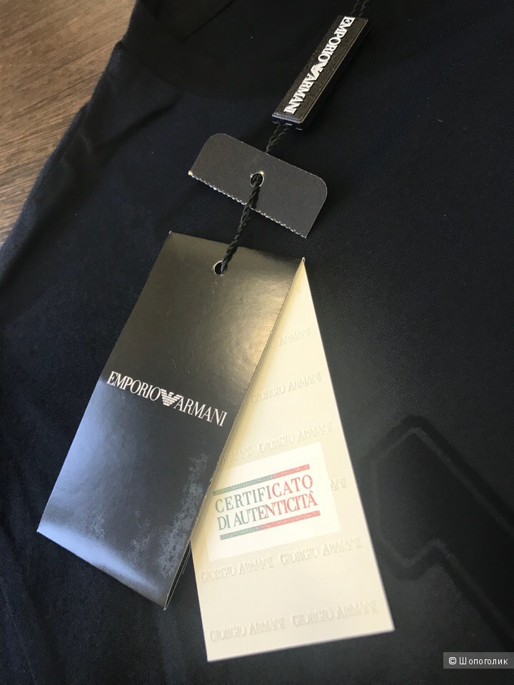 Мужская футболка Emporio Armani, размер S, M, L, XL, XXL