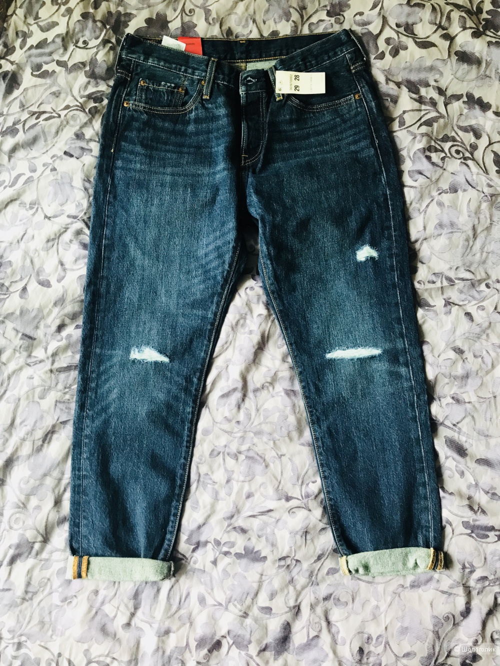 Levis 501 taper джинсы  29 длина 28