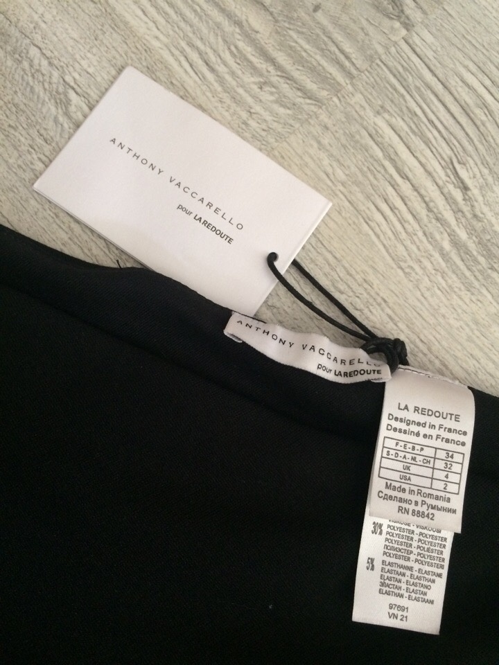 Платье из трикотажа Anthony Vaccarello, 40/42