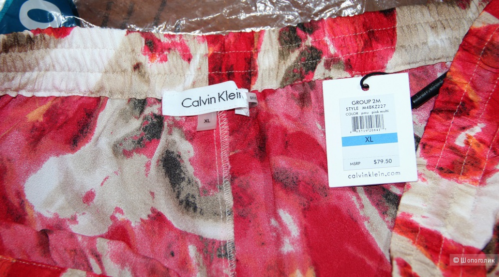 Летние брюки Calvin Klein размер  XL на наш  54-56