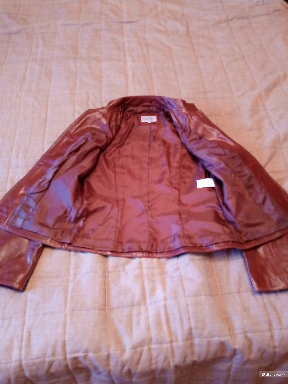 Куртка кожаная Mark's & Spenser р. 44-46