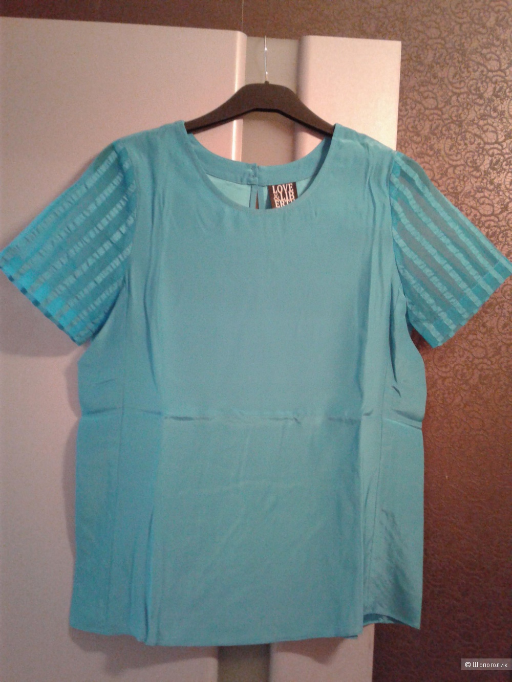 Шёлковая блуза Love & Liberty размер US 10 рос 46