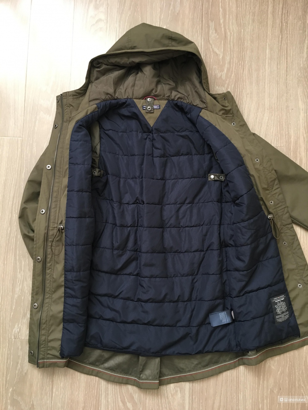 Новая парка+бомбер Tommy Hilfiger S