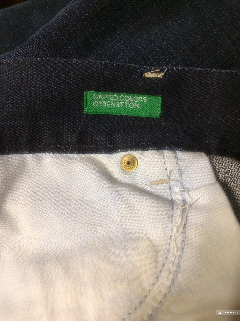Юбка джинсовая BENETTON размер 48-50