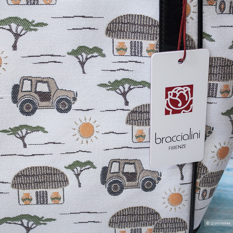 Текстильная сумка Braccialini