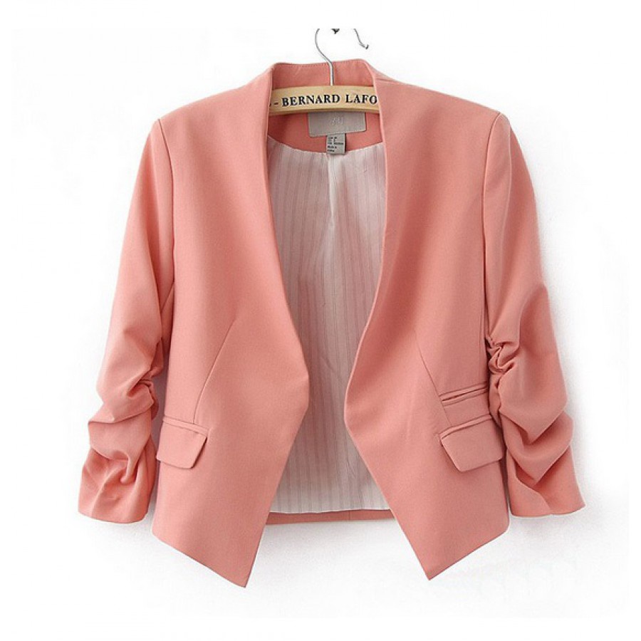 H&M: мятный пиджак-болеро, 42 евро