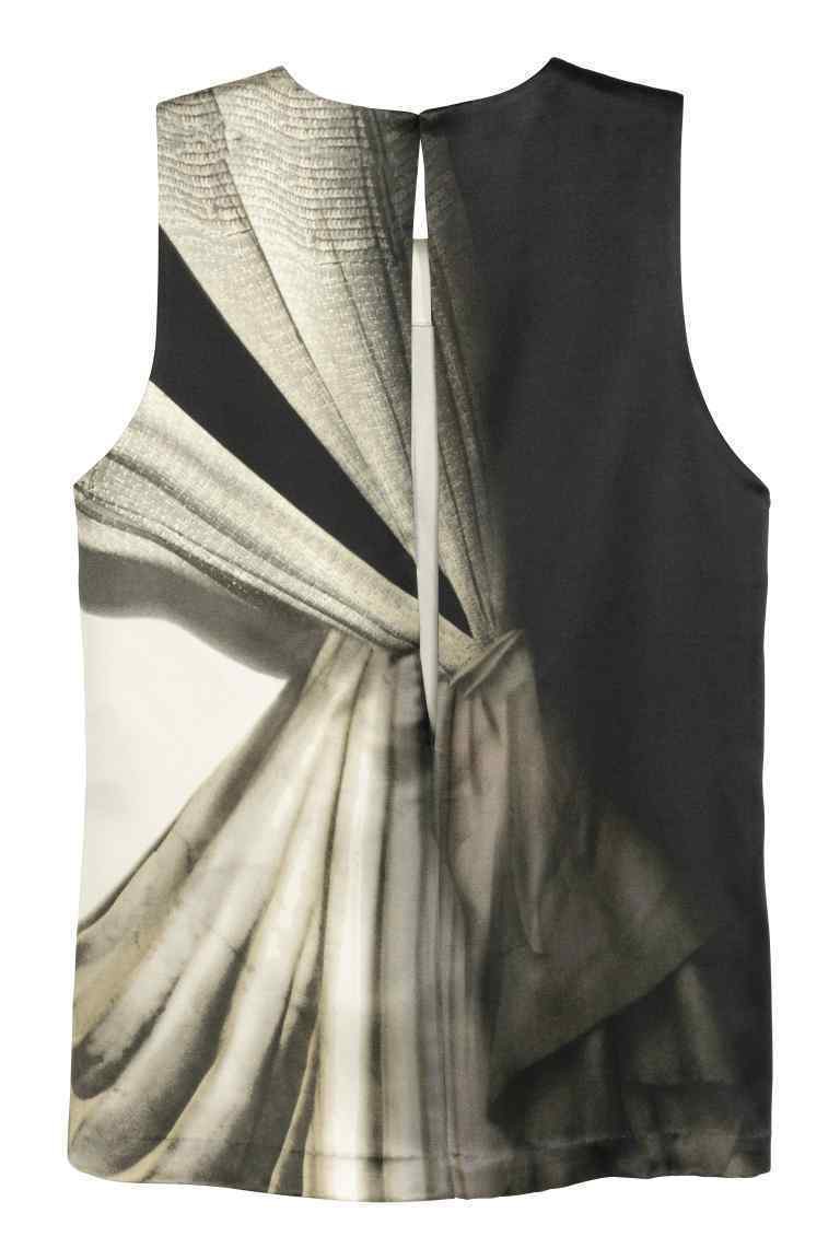 Шелковый топ H&M Conscious Exclusive (EUR 40)