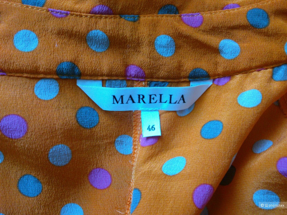 MARELLA, шелковая блузка. Размер: IT46 (на 44-46 размер).